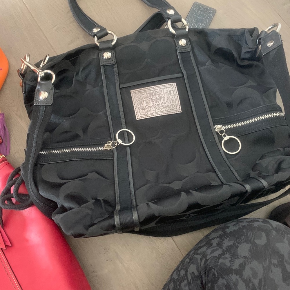 Black Coach bag